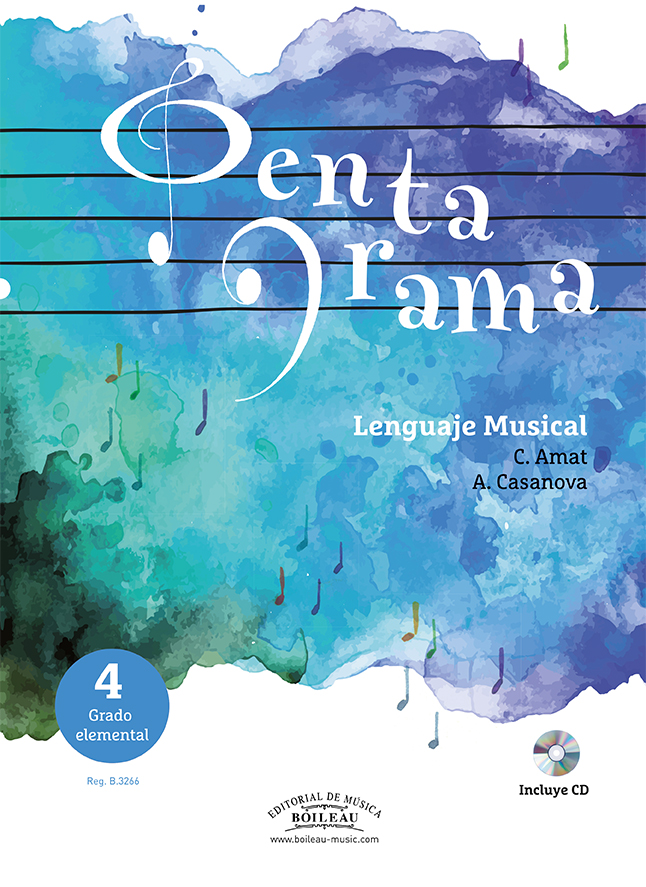 Pentagrama Lenguaje Musical 4 - Amata - Casanova