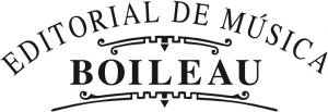 Logo Editorial de Música Boileau