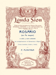 Rosario en Fa Mayor - Plantada - Voices and Organ