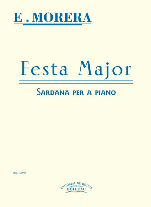 Festa Major Sardana - Enric Morera - Piano