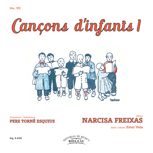 cancons infants 1 vol vii voice piano - freixas