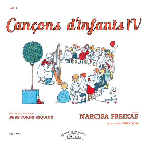 cancons infants 4 vol x voice piano - freixas