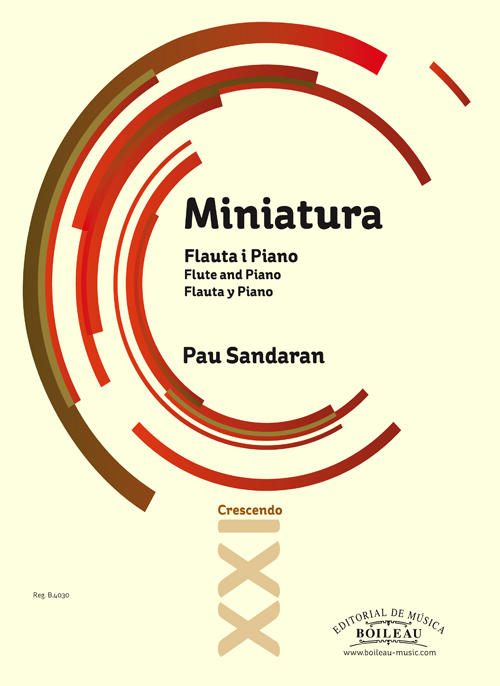 Miniatura - flauta piano - Pau Sandaran