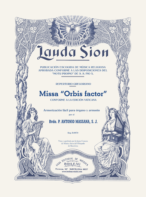 Missa Orfis Factor - Massana - Voices and Organ