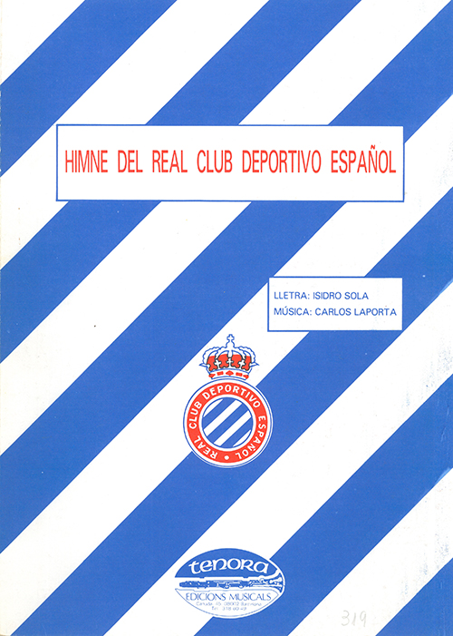 Himne del Real Club Deportivo Espanyol Barcelona - Editorial de Música