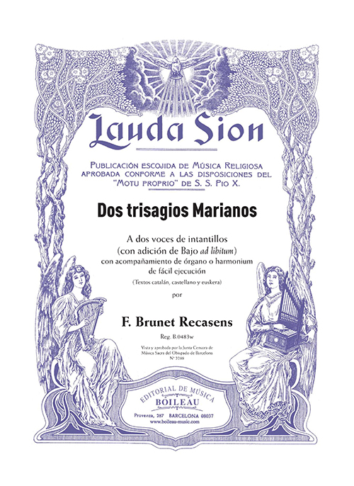 Dos trisagios Marianos - Brunet Recasens