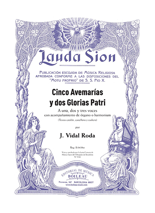 Cinco Avemarias y dos Gloria Patri - Vidal