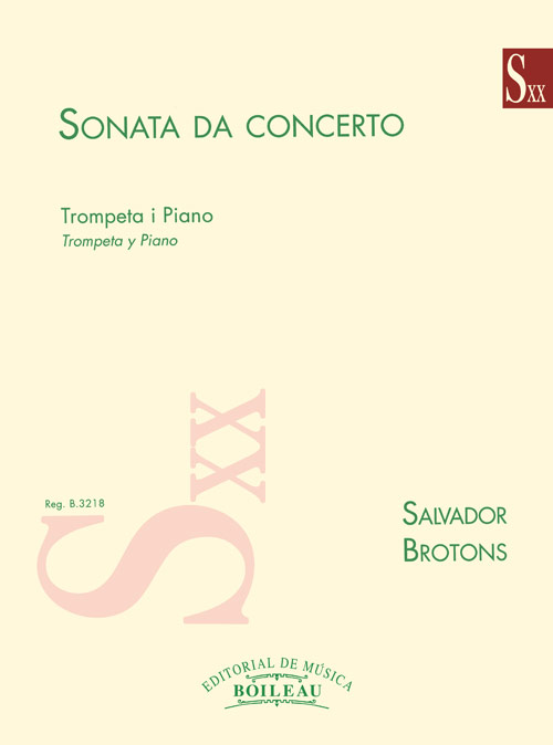 Sonata da concerto - Brotons
